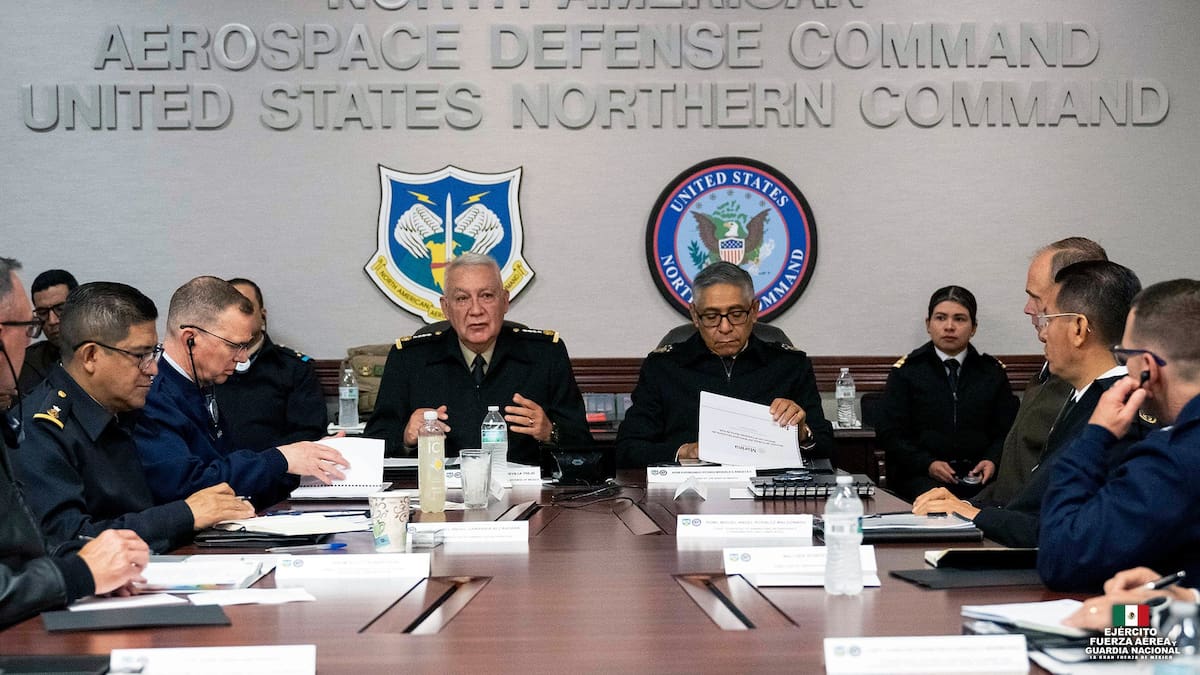 Secretarios de Marina y Defensa de México visitan el Comando Norte de EEUU como parte de cooperación militar. | Especial