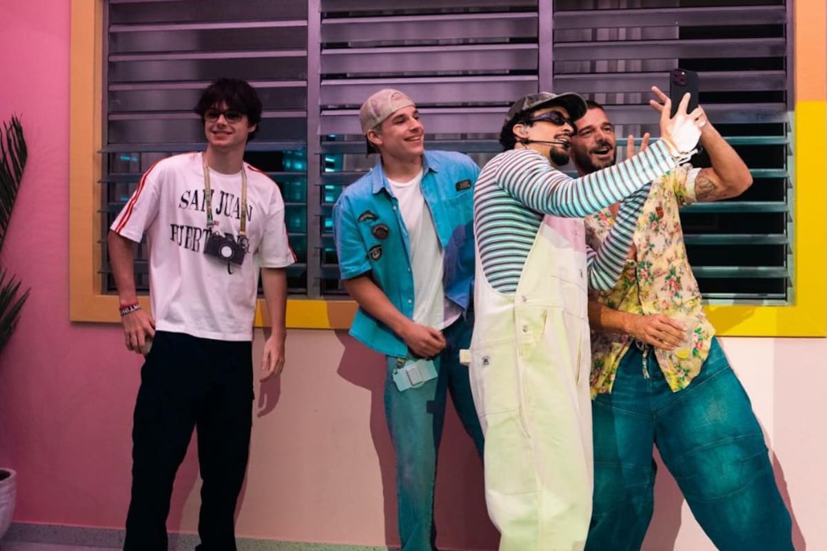 Ricky Martin y su hijo, Santino, se unen a Bad Bunny en concierto en Puerto Rico