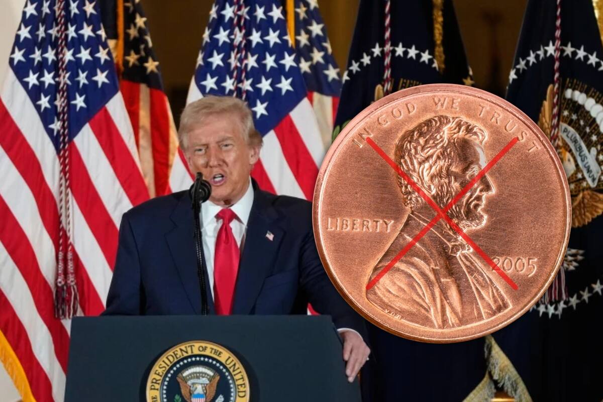 Adiós al “Penny”: Sacarán de circulación la moneda equivalente a un centavo en EEUU por órdenes de Donald Trump