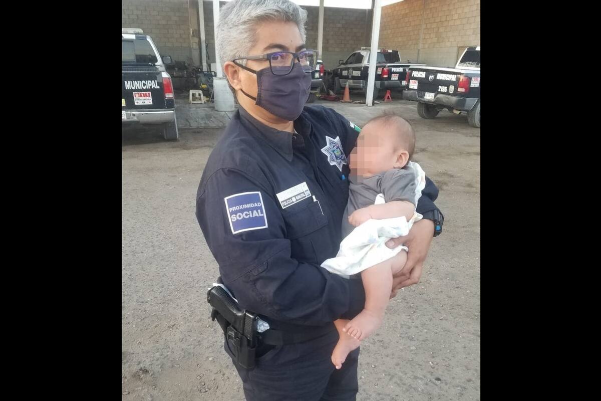 Tiene buena salud bebé abandonado en SLRC