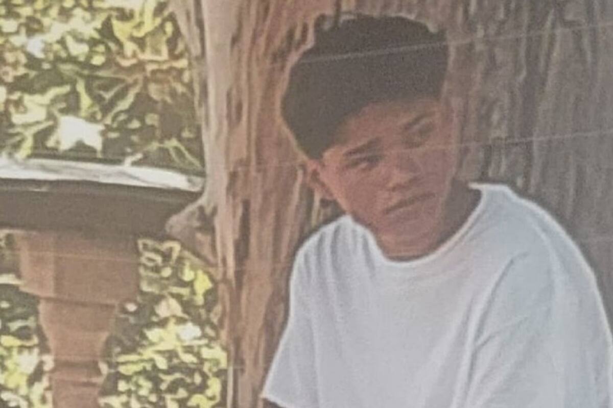 Se busca a William Bruno Félix Sánchez de 14 años de edad