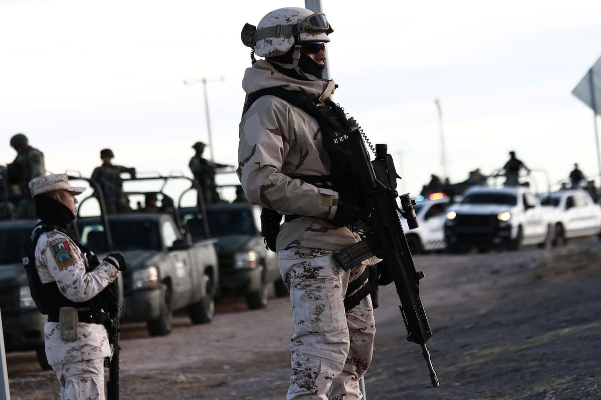 Llegan 2 mil 100 soldados a Ciudad Juárez tras aumento de violencia en Chihuahua
