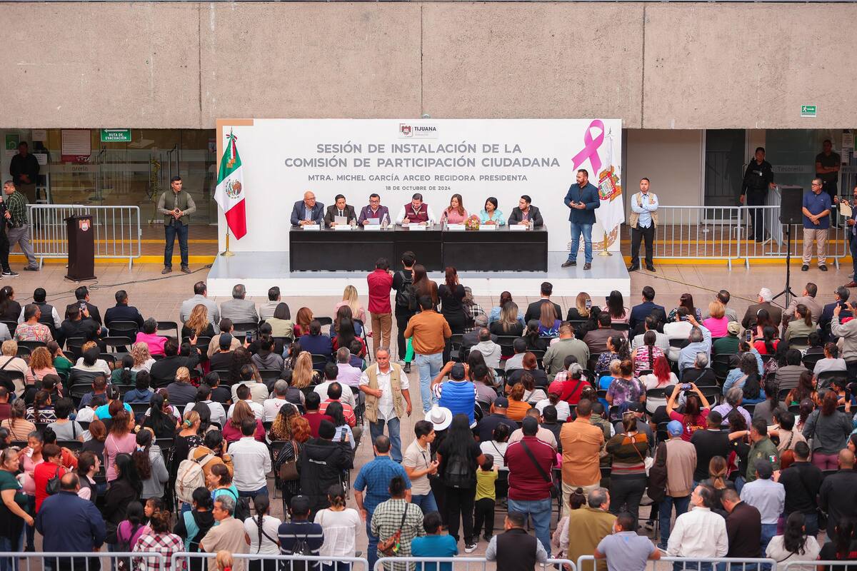 Instalan Comisión de participación ciudadana del XXV ayuntamiento de Tijuana
