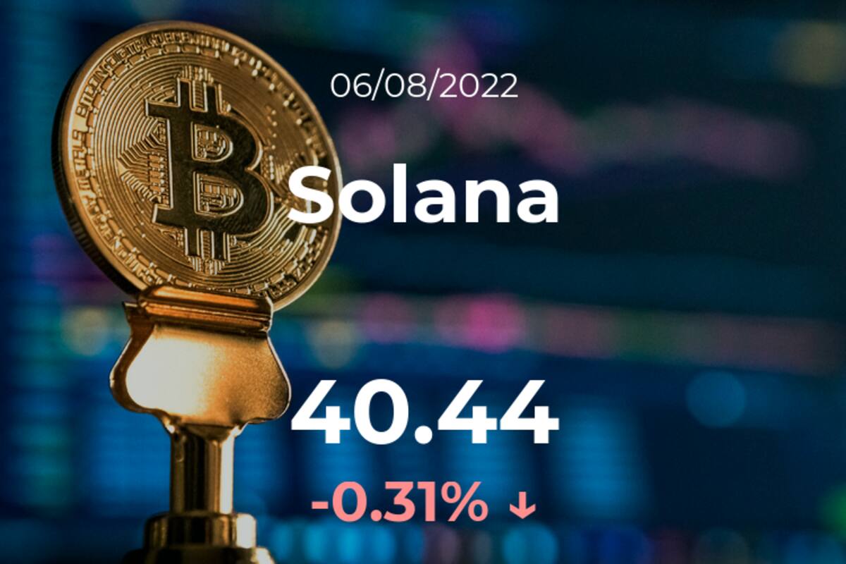 Precio del Solana del 6 de agosto