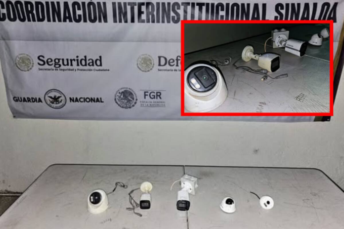 Operativo en Navolato retira cámaras de videovigilancia irregulares