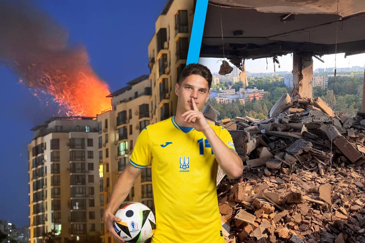 Rusia destruye con un misil la casa del futbolista ucraniano Georgiy Sudakov en Kiev: “Mi esposa, mi madre y mi hija estaban allí”