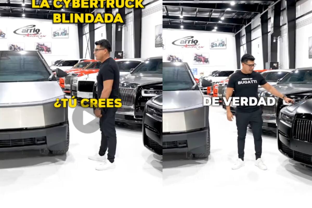 “Es lata esto”: Tiktoker se burla de la Cybertruck de Tesla