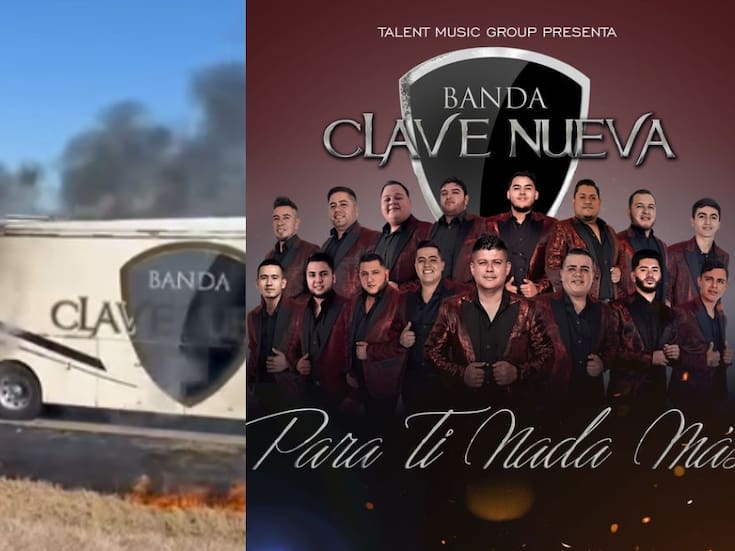 Autobús de Banda Clave Nueva se incendia tras accidente en carretera de Estados Unidos; todos los integrantes y staff resultan ilesos