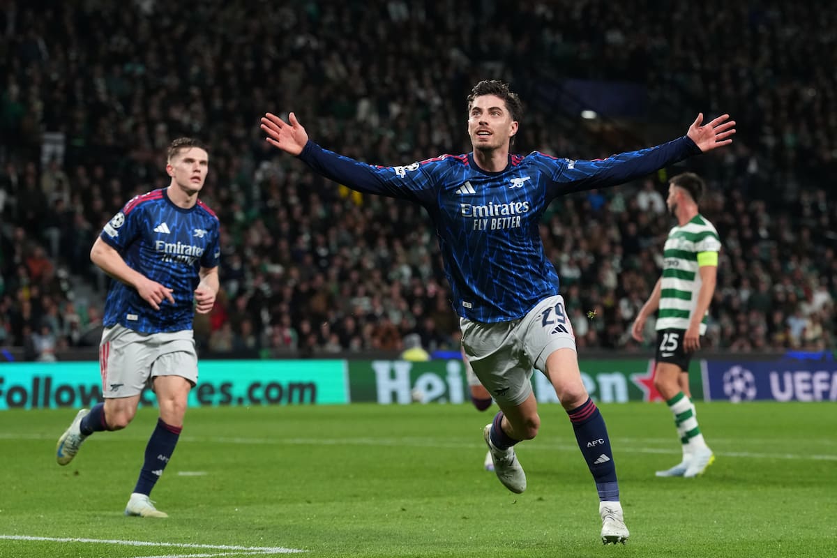 Sporting vs Arsenal: Goles, resumen y mejores momentos del partido de Champions League