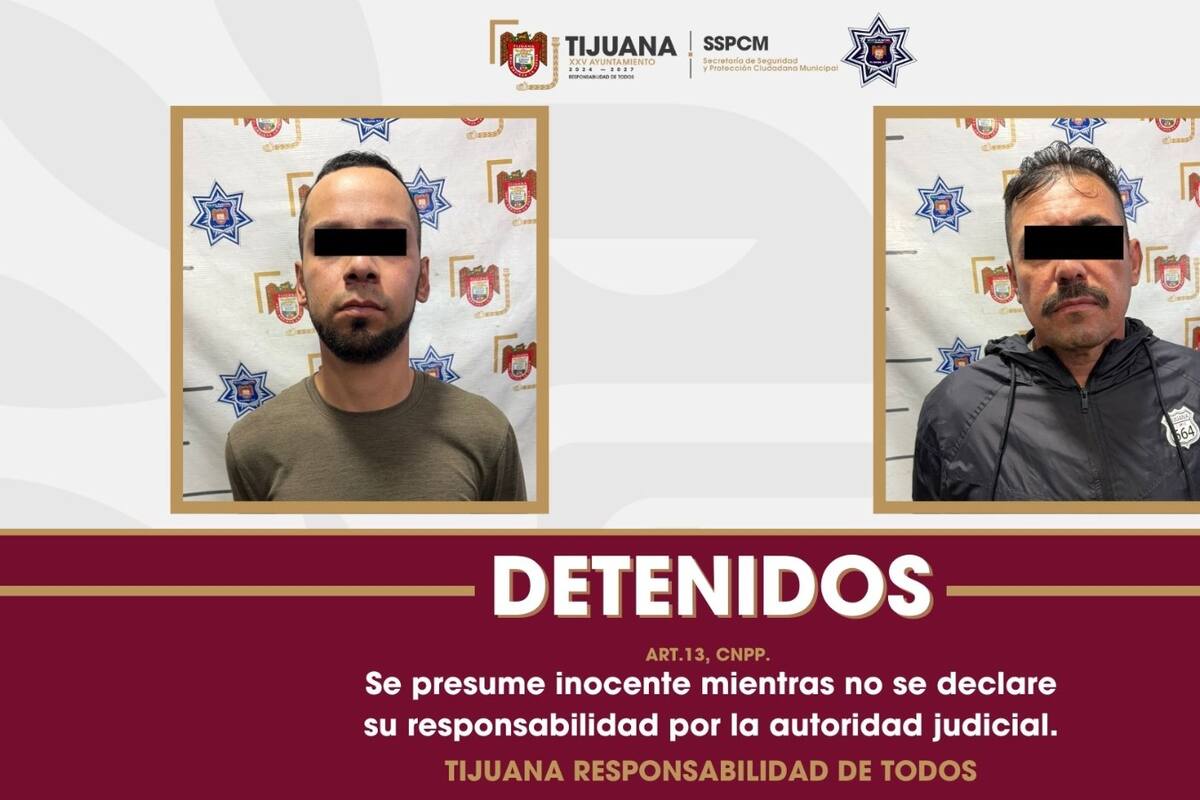 Arrestan a dos personas por cohecho y uso de placas apócrifas