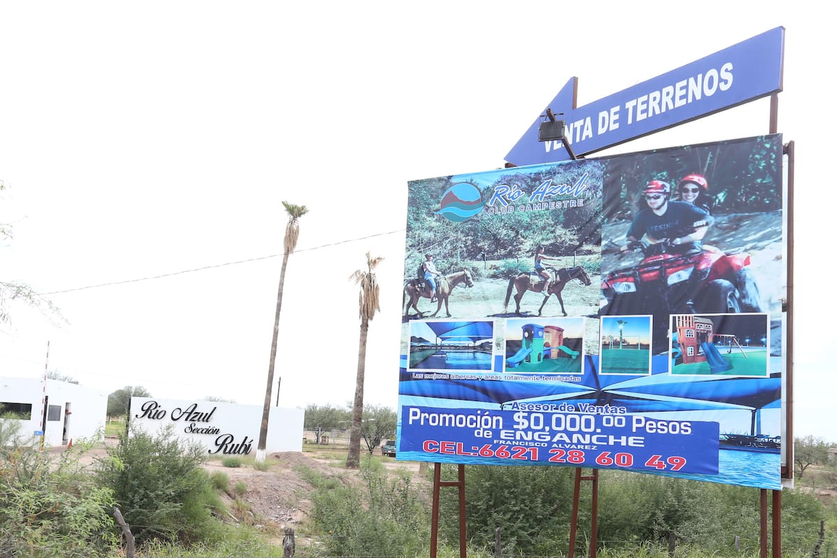 Demandarán a vendedor de terrenos campestres en Sonora