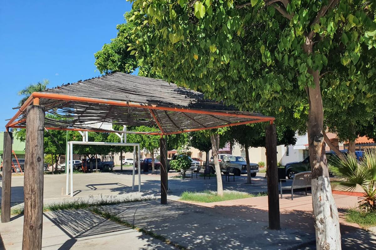 Tiene parque limpio y libre de delincuencia