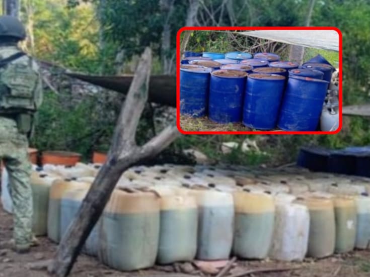 Hallan bodega con más de 7,000  litros de químicos en Culiacán: posible vínculo con narcolaboratorios