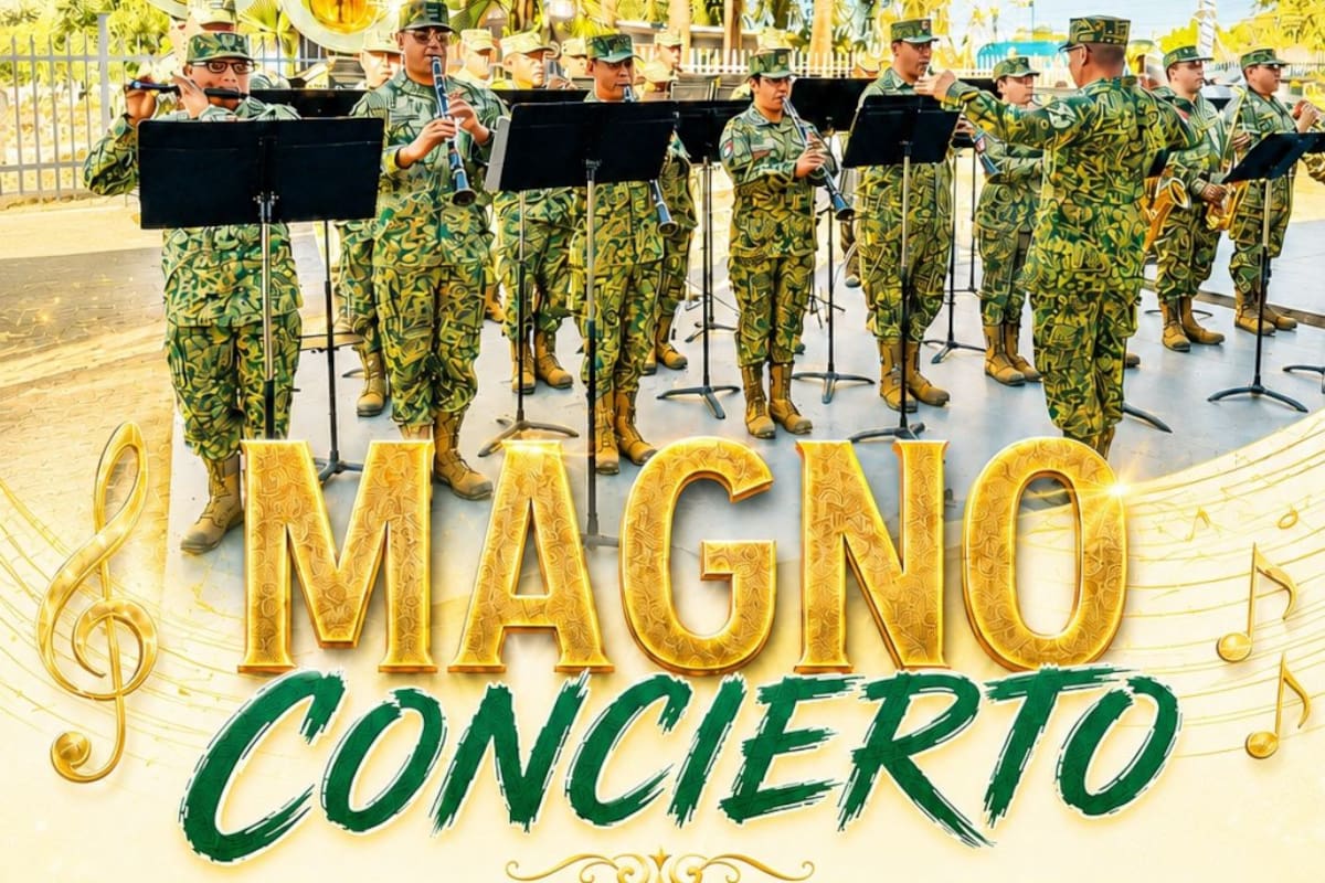 Habrá concierto de la Banda Sinfónica del Ejército en el Bosque Urbano La Sauceda