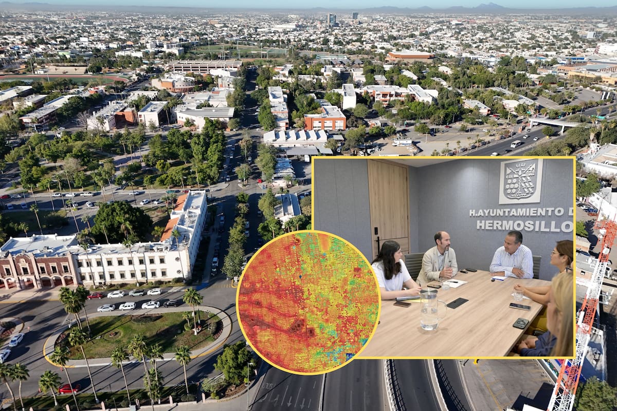 Usará Hermosillo tecnología para ubicar las zonas más afectadas por el calor y dirigir soluciones para mejorar la calidad de vida