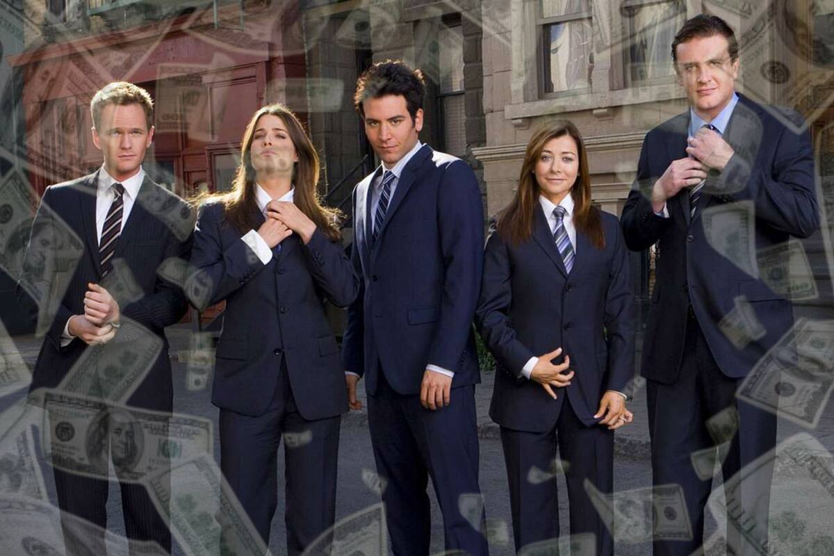 Esto ganaban los protagonistas de How I Met Your Mother; uno de ellos tenía un sueldo superior