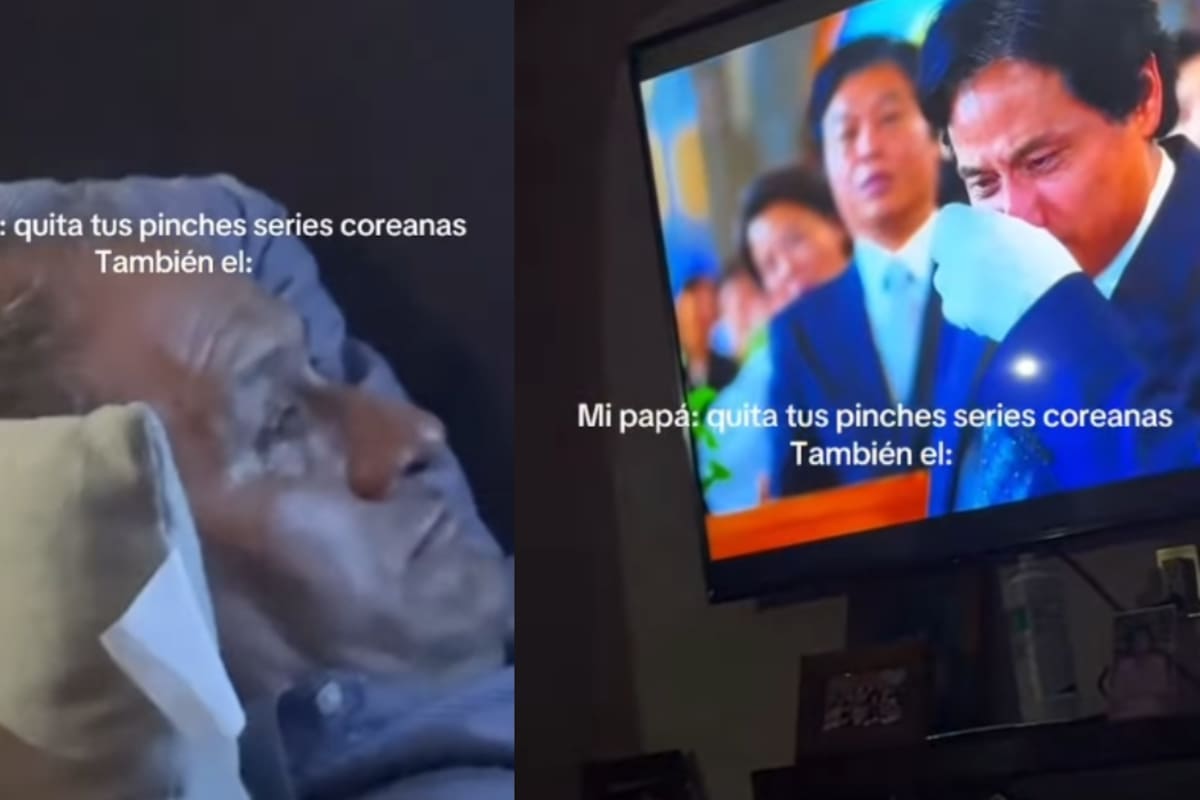“Los hombres también lloran”: joven encuentra a su papá viendo K-dramas y conmovido hasta las lágrimas”
