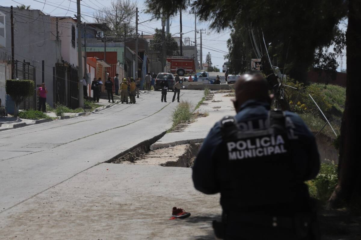 Desalojan 28 casas en Lomas de la Presa