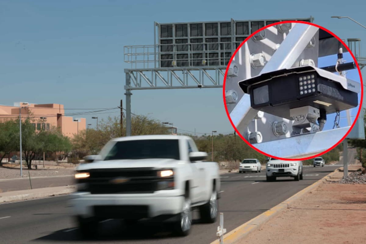 Arranca sistema de fotomultas: radares detectan conductores a 91 km/h en accesos a Hermosillo
