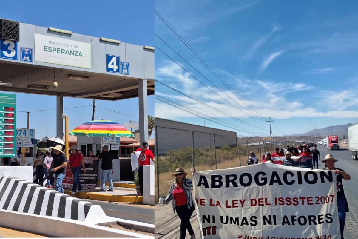 Docentes de la CNTE se movilizan en al menos 8 estados para exigir la derogación de la Ley del Issste de 2007