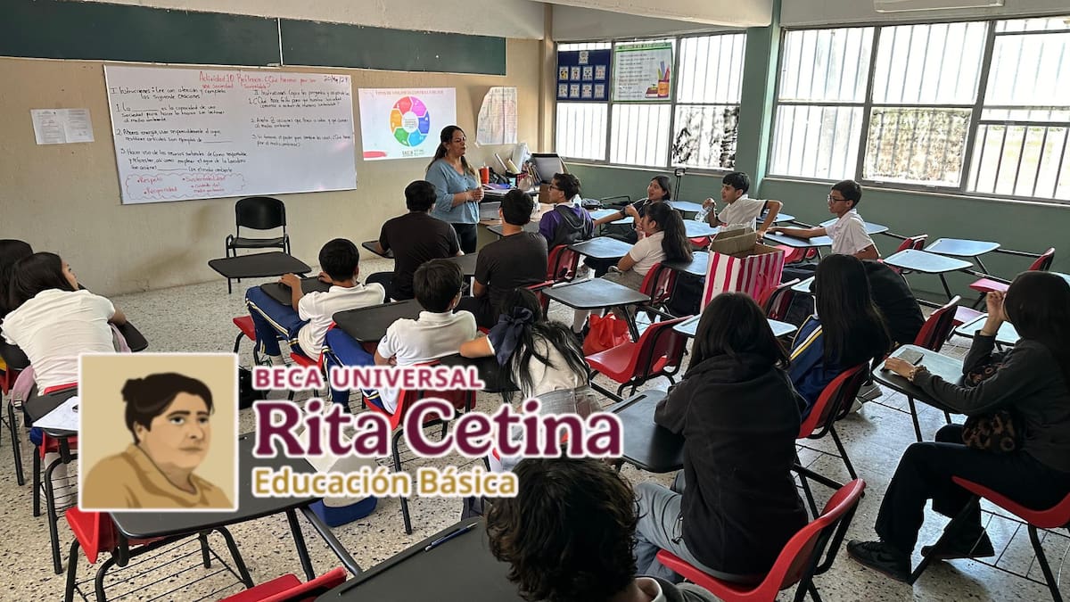 Inicia la entrega de tarjetas para la Beca ‘Rita Cetina’: fechas, requisitos y cómo recibir los 2,500 pesos para útiles y uniformes