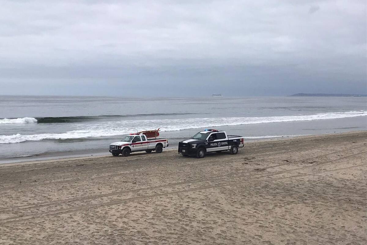 Inician operativo en Playas de Tijuana para evitar que población entre al mar