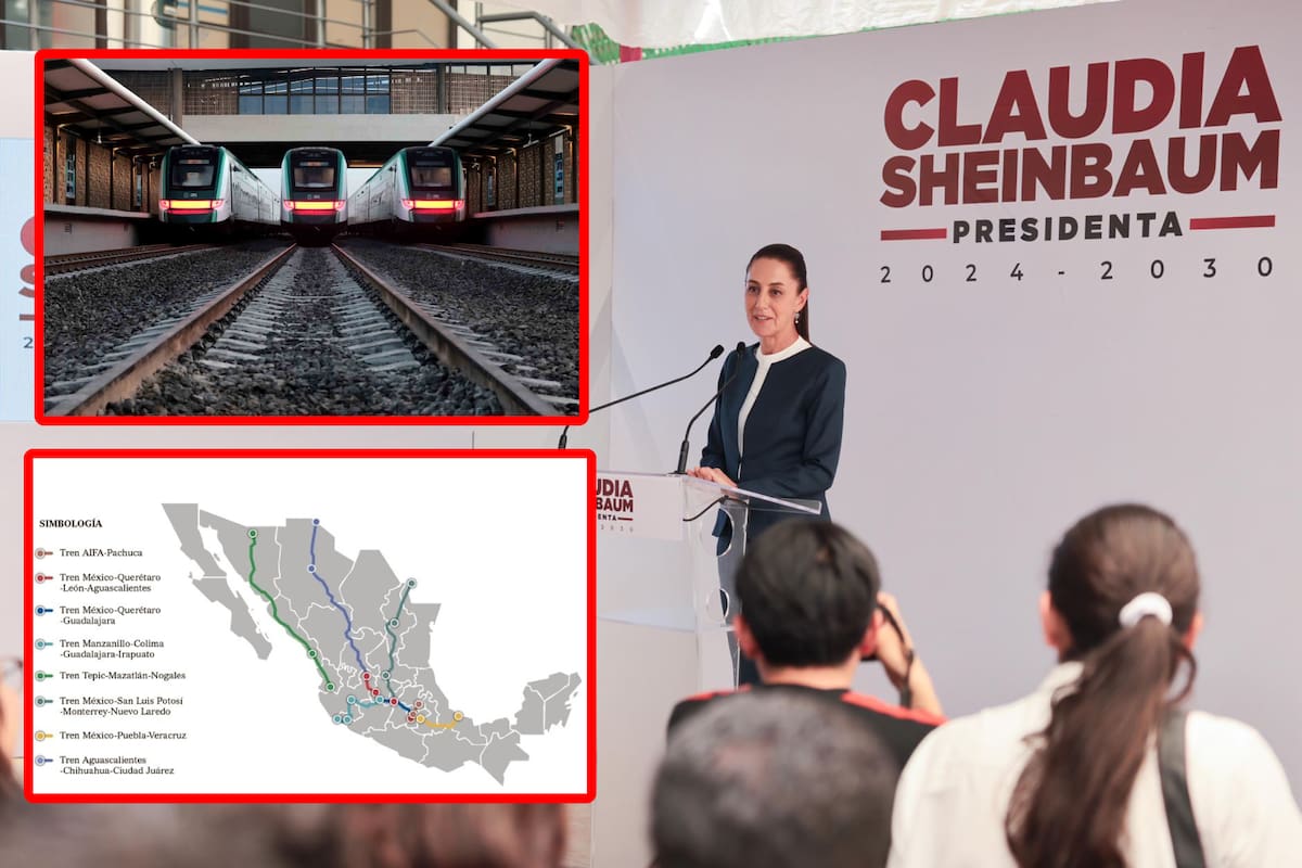 Plan de trenes de Claudia Sheinbaum: Conoce lo que planea construir en México