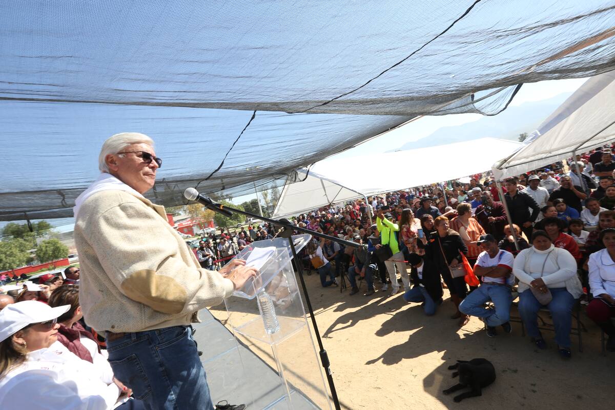 Promete Bonilla pavimentar todo el ejido Maclovio Rojas