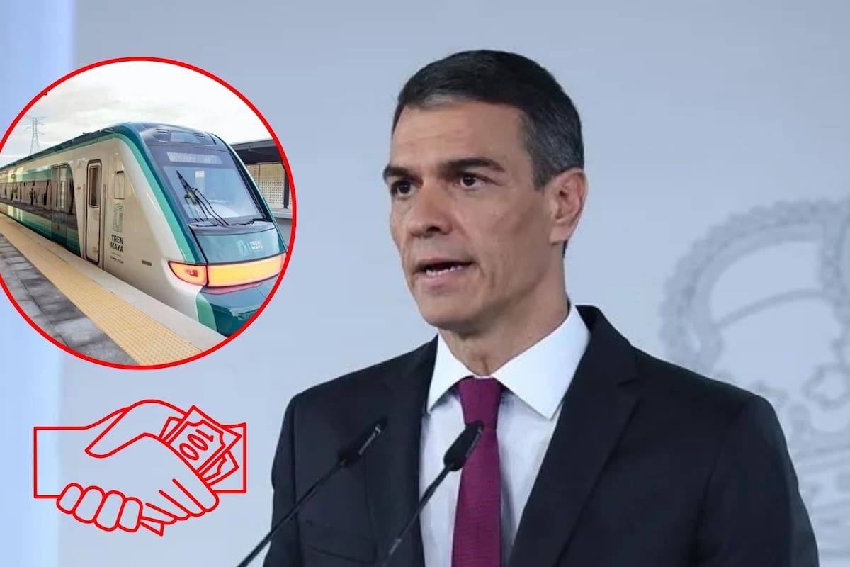 Contratos del Tren Maya quedaron en manos de empresas implicadas en caso de corrupción de gobierno de Pedro Sanchez, señalan medios españoles