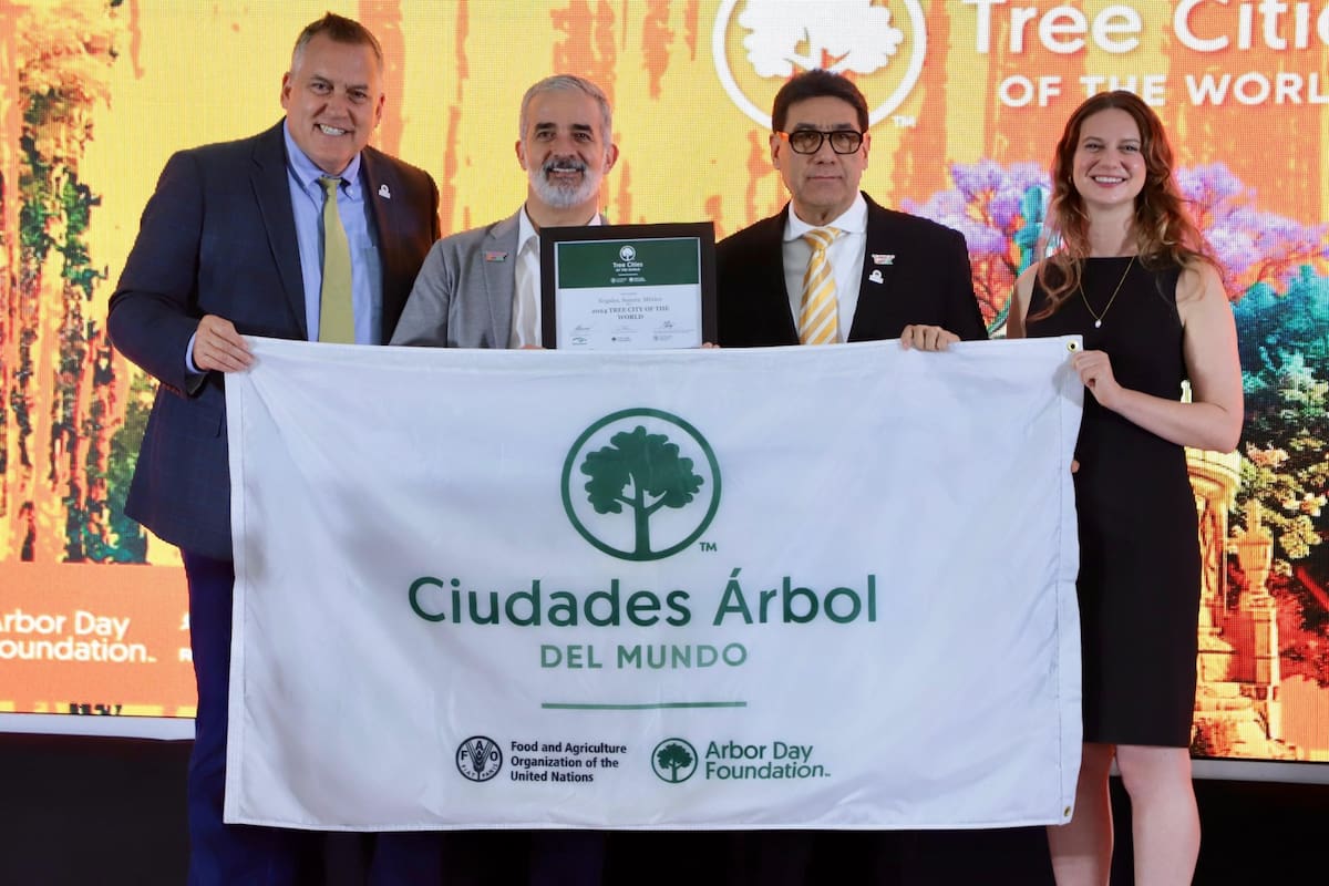 Reconocen a Nogales como “Ciudad Árbol del Mundo”