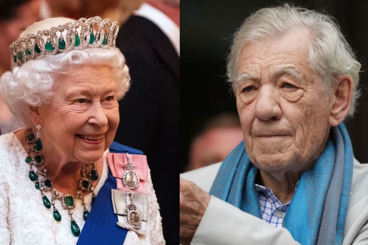 Ian McKellen revela que la Reina Isabel II fue grosera con él