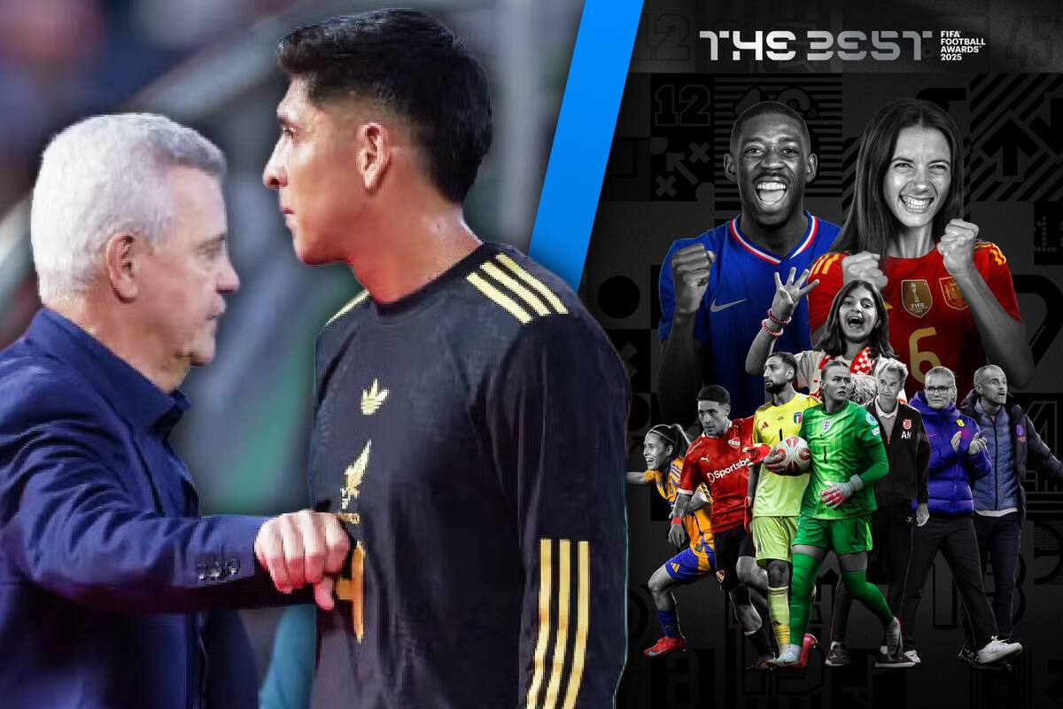 Estos fueron los votos de Edson Álvarez y Javier Aguirre en el The Best