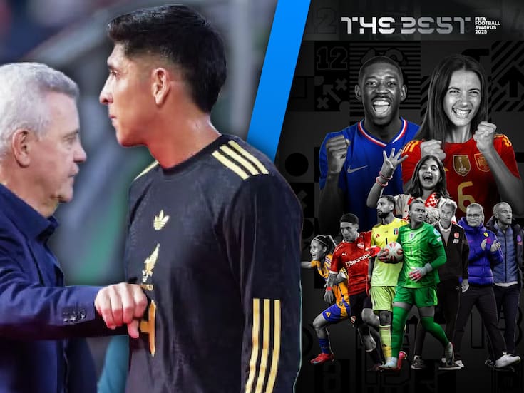 Estos fueron los votos de Edson Álvarez y Javier Aguirre en el The Best