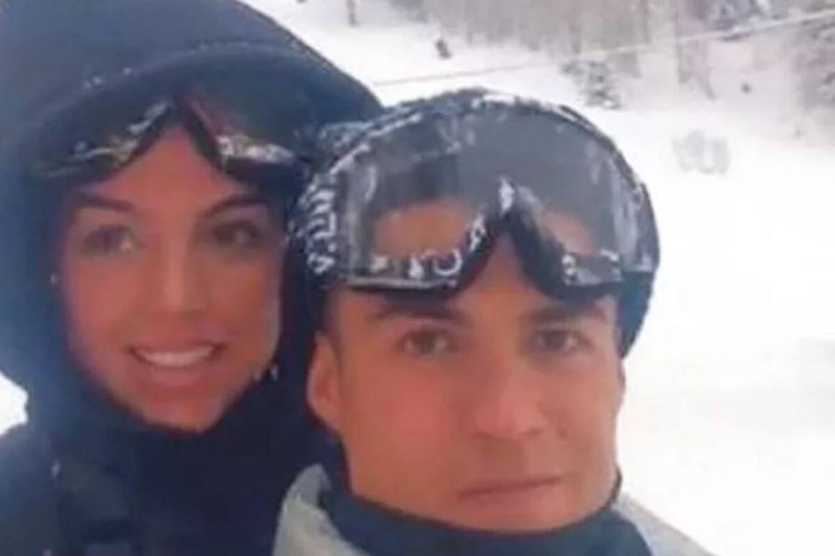 El espectacular baño de burbujas de Georgina Ramírez y Cristiano Ronaldo ¡En la nieve!