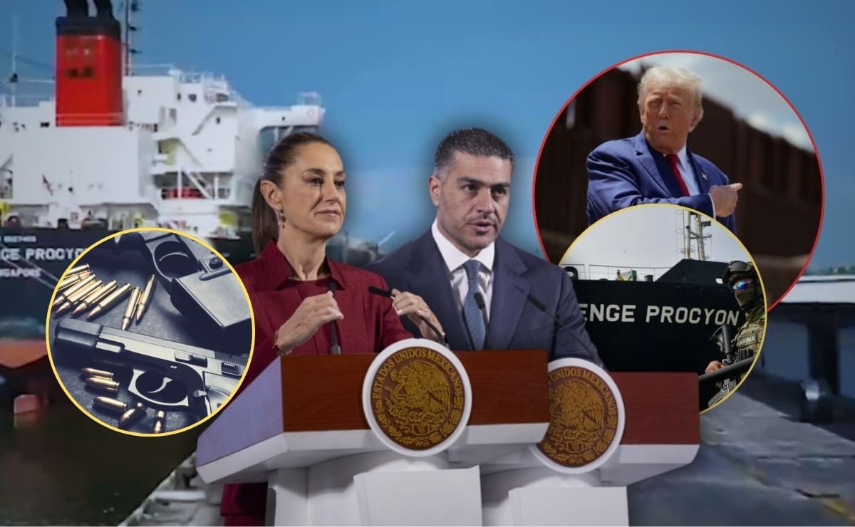 FGR detecta posible contrabando de armas y huachicol en buques ligados a red criminal en Tampico; investigación revela rutas, decomisos y presunta complicidad institucional. Foto: Especial