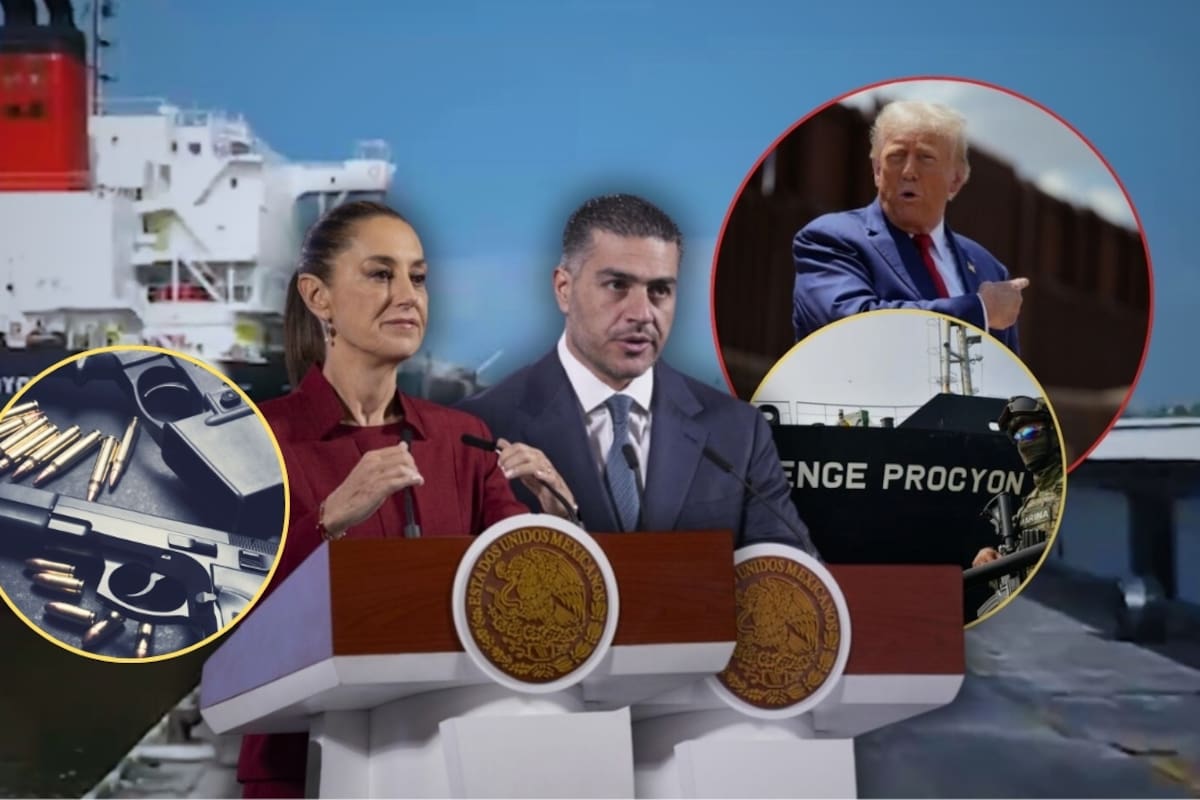 Tras la llegada del megabuque Challenge Procyon de EEUU con 10 millones de litros de diésel ilegal que reveló una red de huachicol fiscal, autoridades tienen indicios de que también traían armas para el CJNG