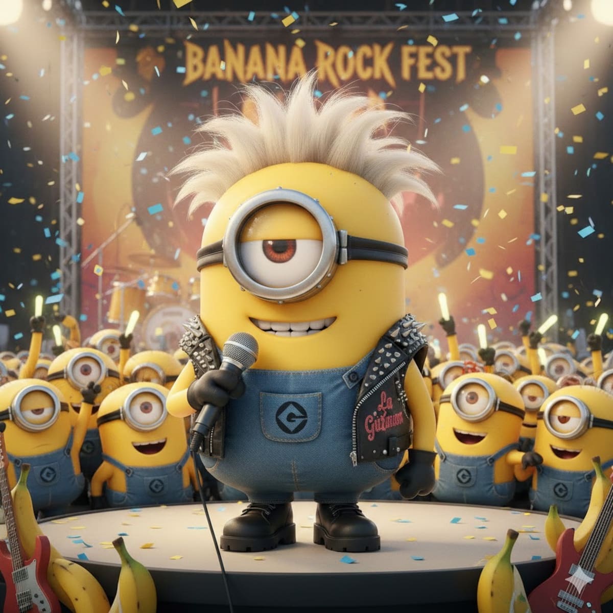 Alejandra Guzmán como Minion. Foto: Gemini