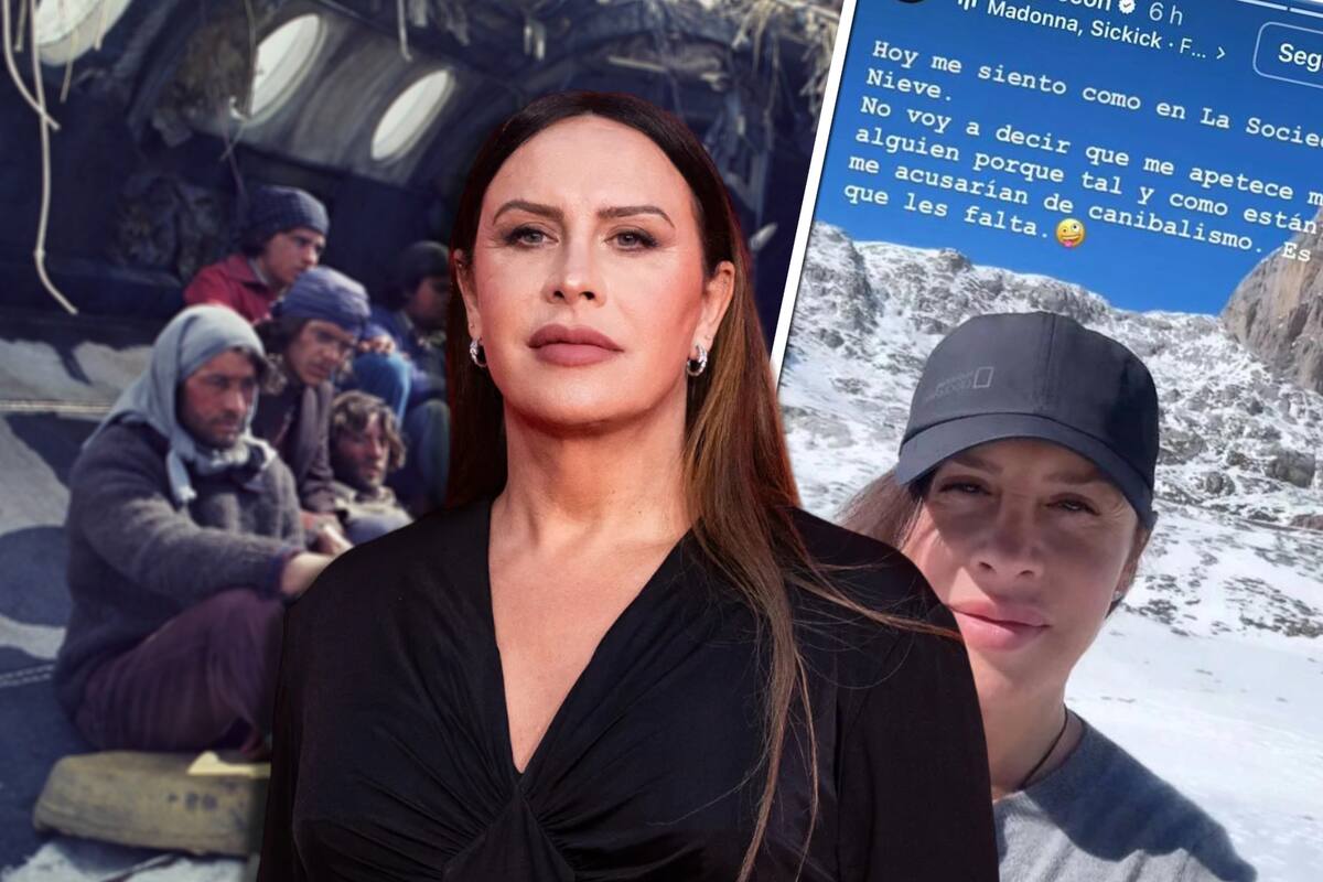 Karla Sofía Gascón bromea sobre la tragedia de los Andes tras la muerte de uno de los sobrevivientes
