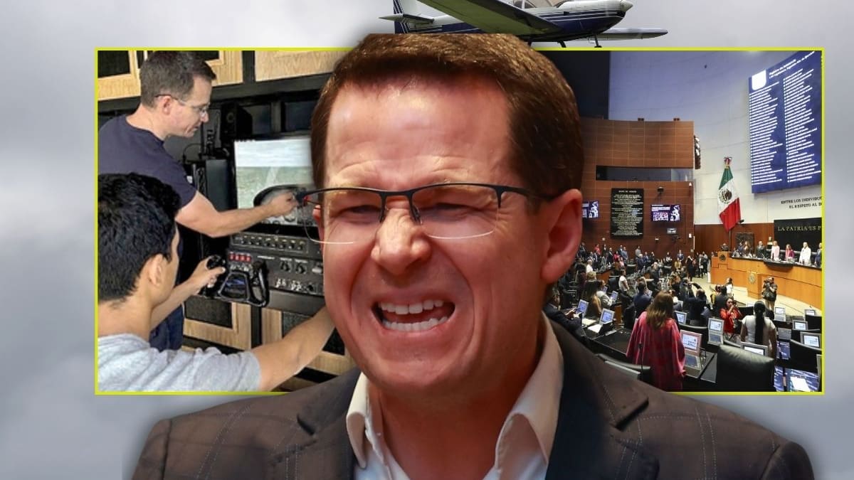Mientras mantiene su agenda en el Senado, Ricardo Anaya enseña a volar en su tiempo libre y busca aportar a la formación de pilotos ante la demanda que enfrenta la aviación mexicana: “Quiero dejar mi granito de arena”