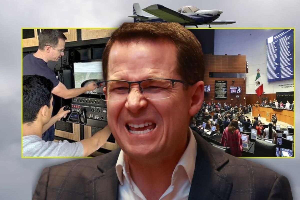 Mientras mantiene su agenda en el Senado, Ricardo Anaya enseña a volar en su tiempo libre y busca aportar a la formación de pilotos ante la demanda que enfrenta la aviación mexicana: “Quiero dejar mi granito de arena”