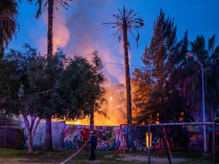 Incendio en vivienda de la Anexa Postal deja daños parciales en tres inmuebles