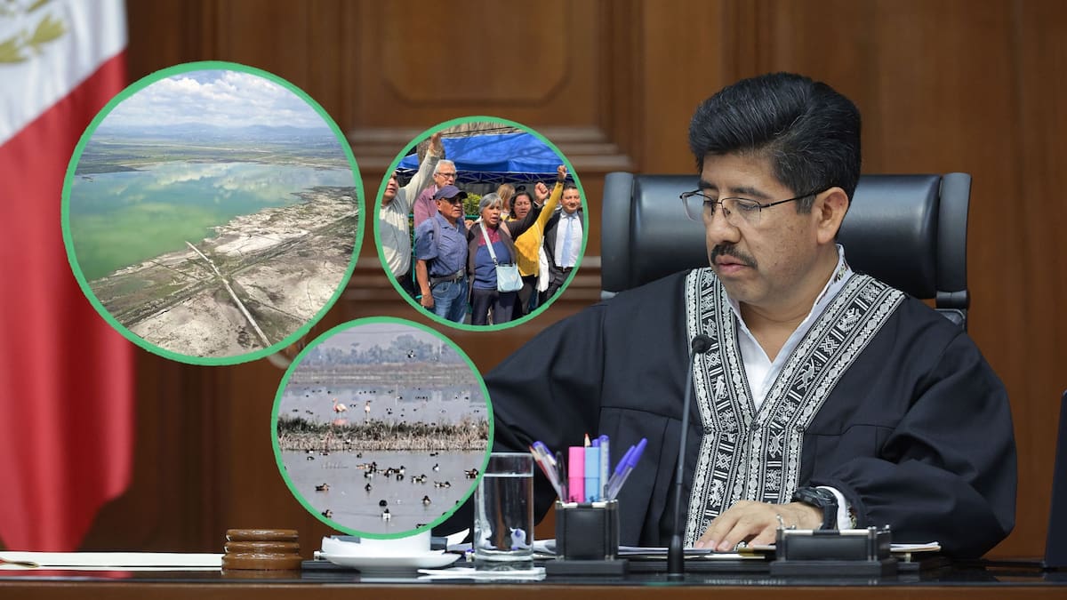 Ya es oficial: Propietarios y poseedores del Lago de Texcoco sí podrán reclamar compensaciones ante un juez aunque la Suprema Corte mantuvo vigente el área natural protegida y ordenó revisar el interés legítimo de quienes tienen predios dentro del polígono ambiental