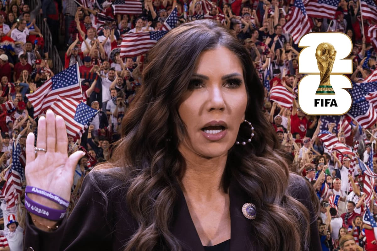La secretaria de Seguridad Nacional, Kristi Noem, advierte que la disputa por el presupuesto del DHS afecta la planeación de la seguridad del Mundial 2026. (Foto: Especial GH)