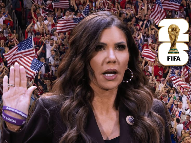 Kristi Noem advierte que la seguridad del Mundial 2026 en Estados Unidos está en riesgo por falta de presupuesto; el país albergará 78 partidos y la final en Nueva Jersey