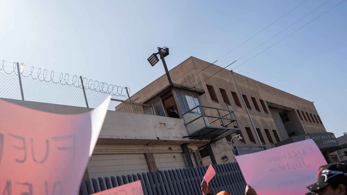Protestan a las afueras de la Penitenciaría