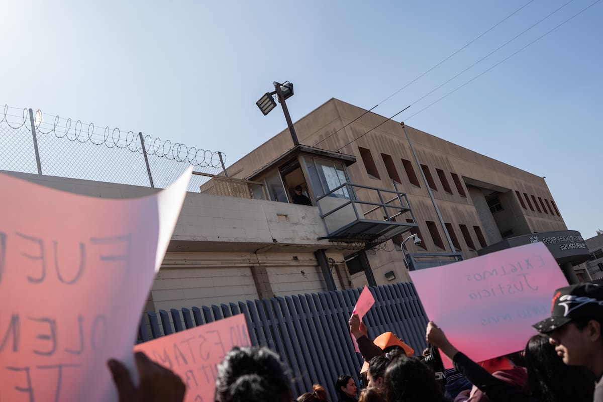 Protestan a las afueras de la Penitenciaría