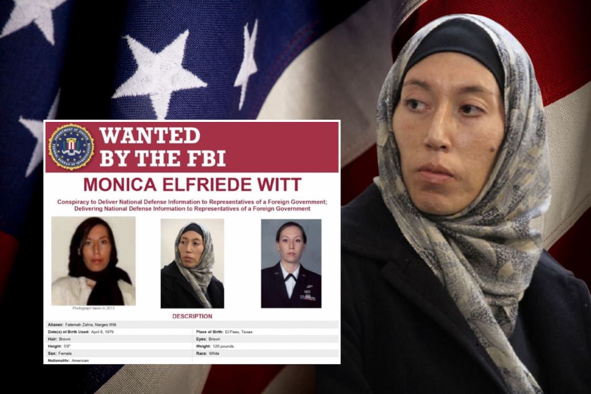 Ella es la espía más buscada: FBI ofrece 3.4 millones de pesos por exmilitar que huyó a Irán
