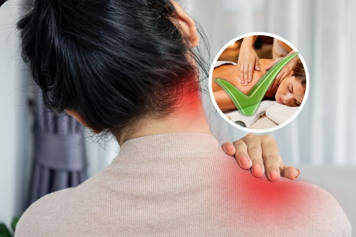 ¿Cuál es el mejor masaje para aliviar el estrés del cuello y la espalda? Esta es la técnica que puede ayudar con la tensión muscular