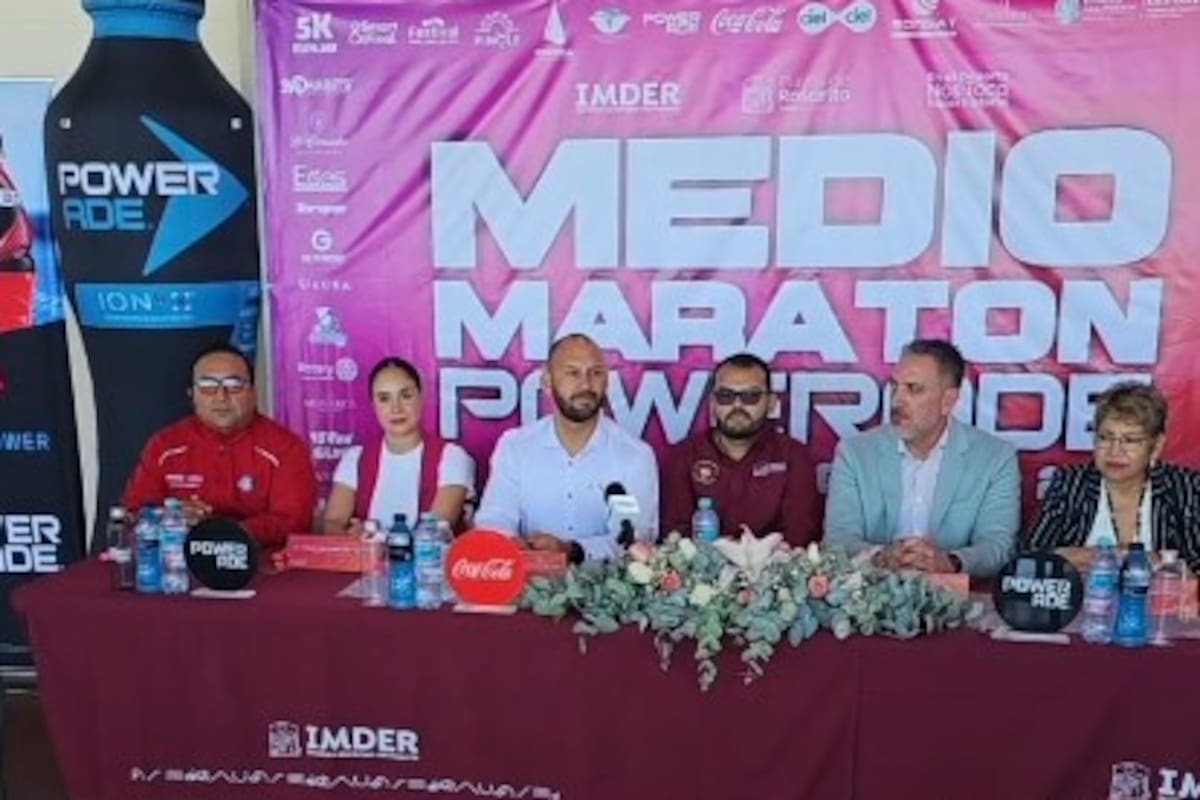 Medio Maratón Powerade 2025 reunirá a 2,500 corredores en Rosarito con nueva ruta de 5 km
