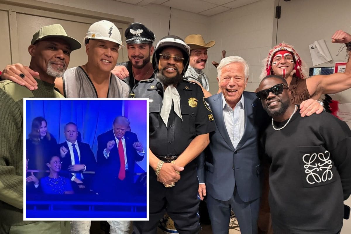 Village People cierran el Sorteo del Mundial 2026 con “Y.M.C.A.”; Presidente Trump baila al ritmo del icónico tema a un lado de Claudia Sheinbaum